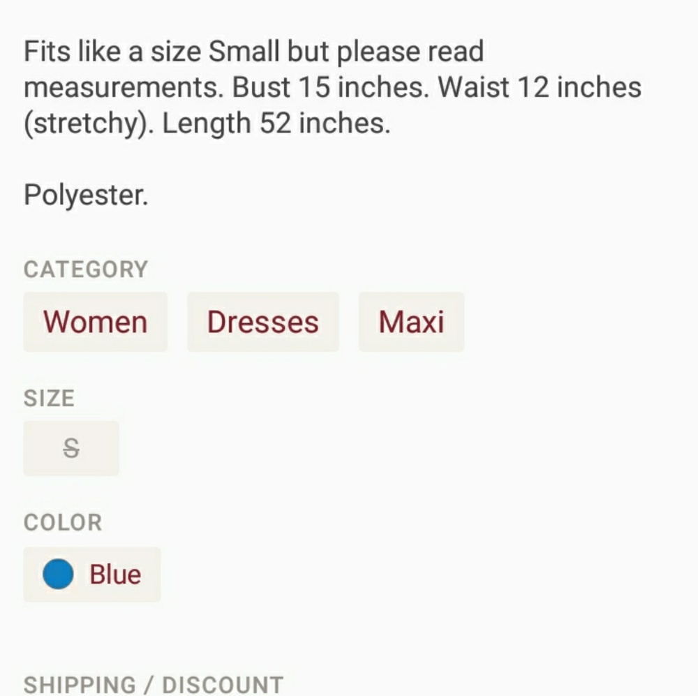 Maxi dress with awesome back detail - Picture 4 of 4